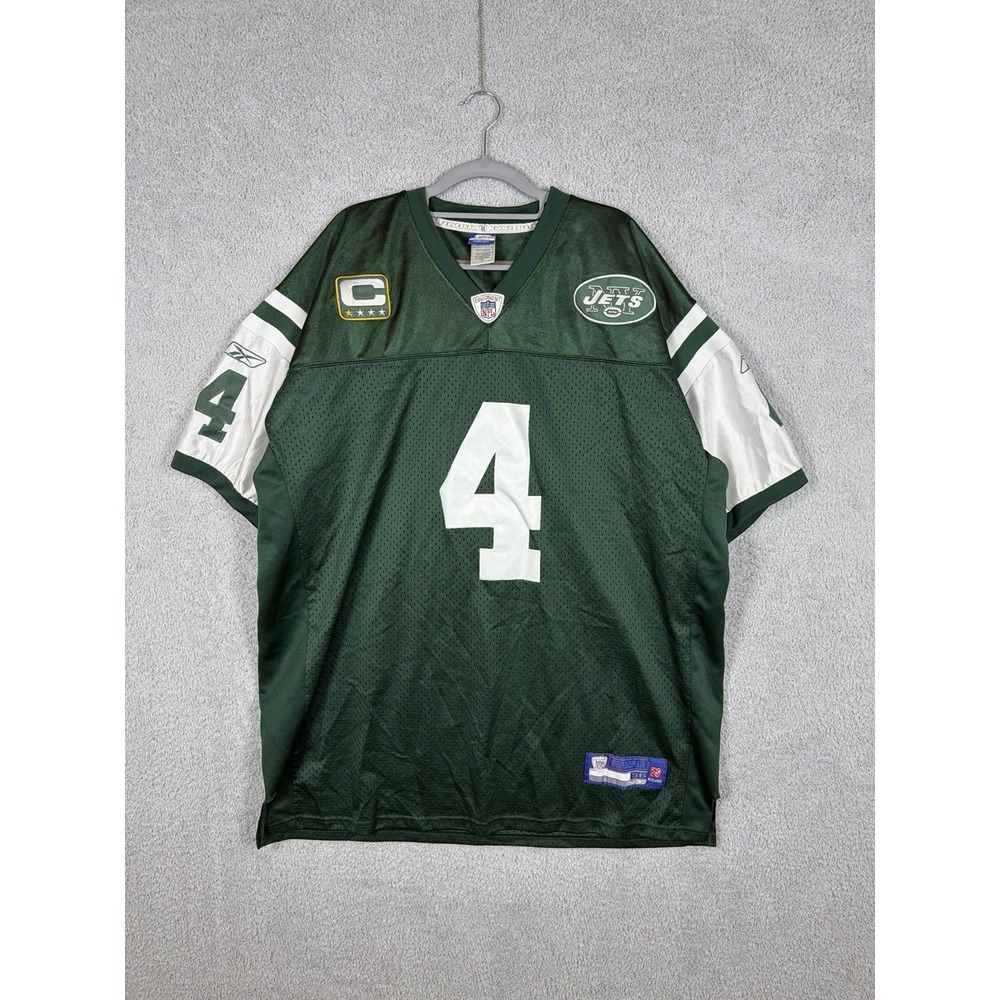 Reebok NFL Brett Favre #4 New York Jets Jersey  Men's Size 56‎